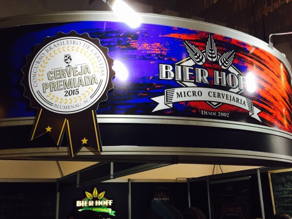 Stand da Bier Hoff no Festival Brasileiro da Cerveja 2015/ Foto: Bier Hoff (Facebook)