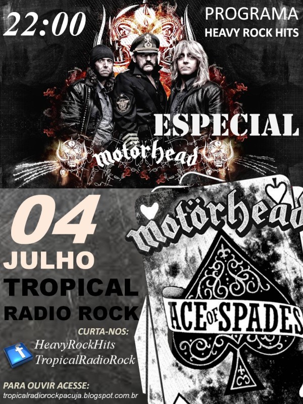 Programa Heavy Rock Hits - 04.07.15