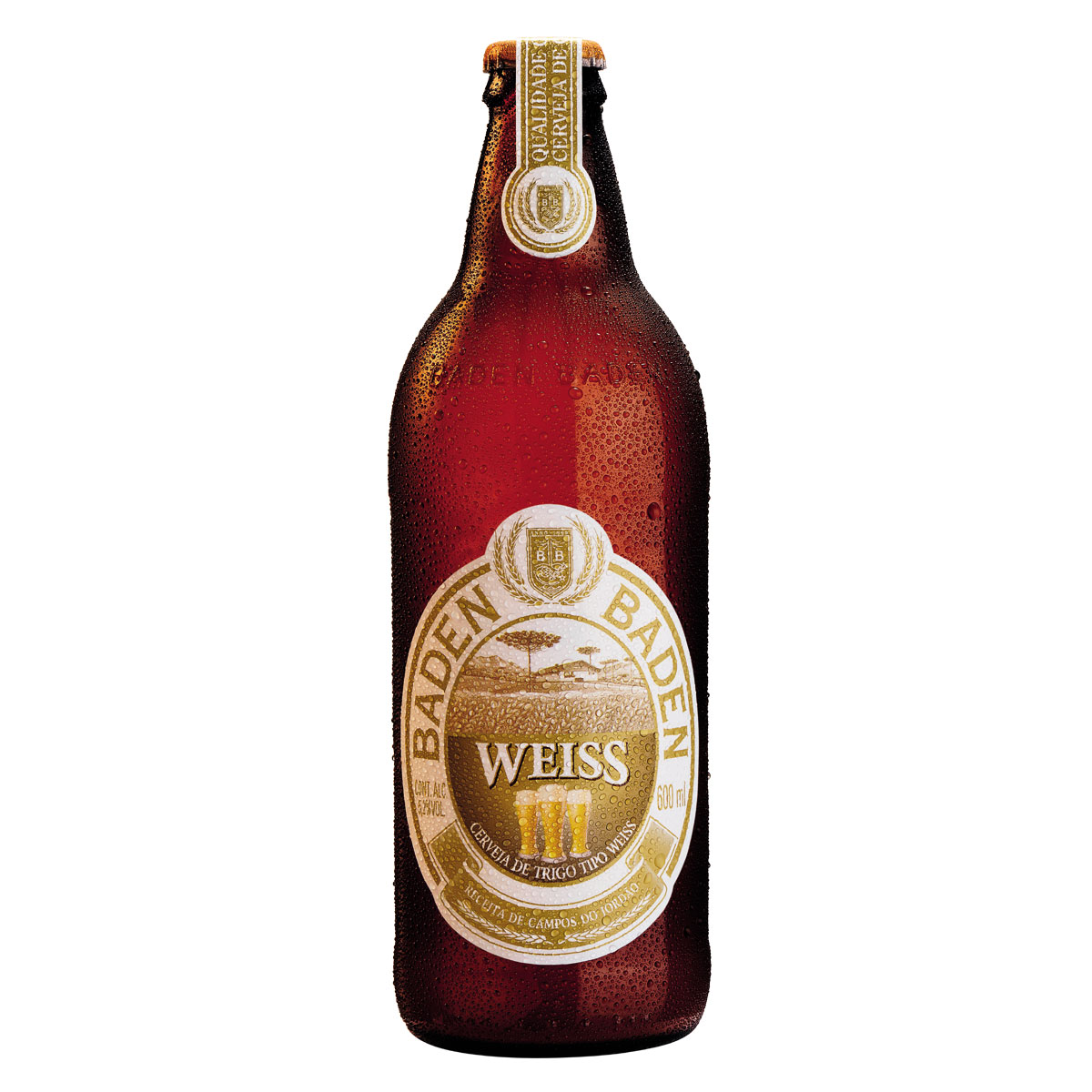 Baden Baden Weiss (Estilo: German Weizen / Teor Alcoólico: 5,2% / Cervejaria: Baden Baden / País: Brasil)