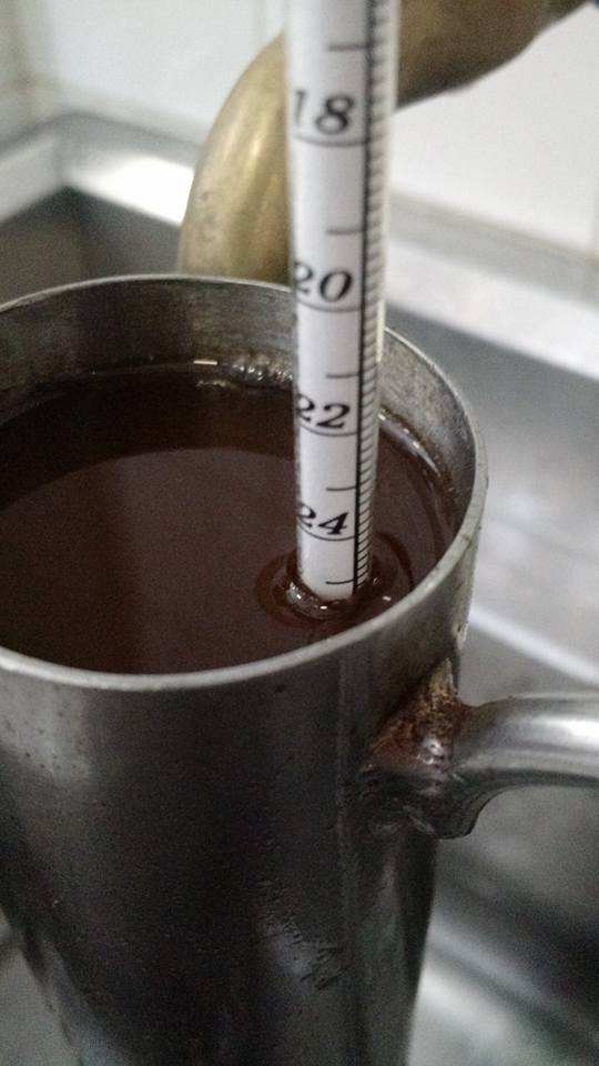 Processo de produção da cerveja Druida / Foto: Arquivo Pessoal