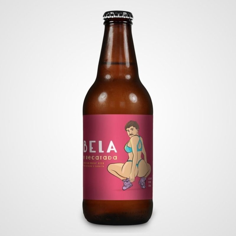 Bela e Recatada (Estilo: American Wheat Ale / ABV: 4,5% / Cervejaria: Microcervejaria X - Urbana / País: Brasil)