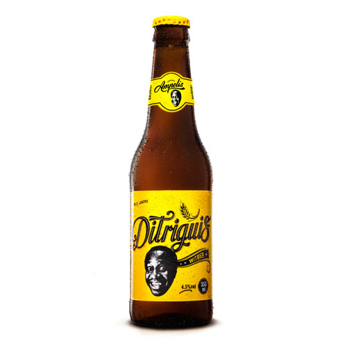 DiTriguis (Estilo: Witbier / ABV: 4,5% / Cervejaria: Brassaria Ampolis / País: Brasil)