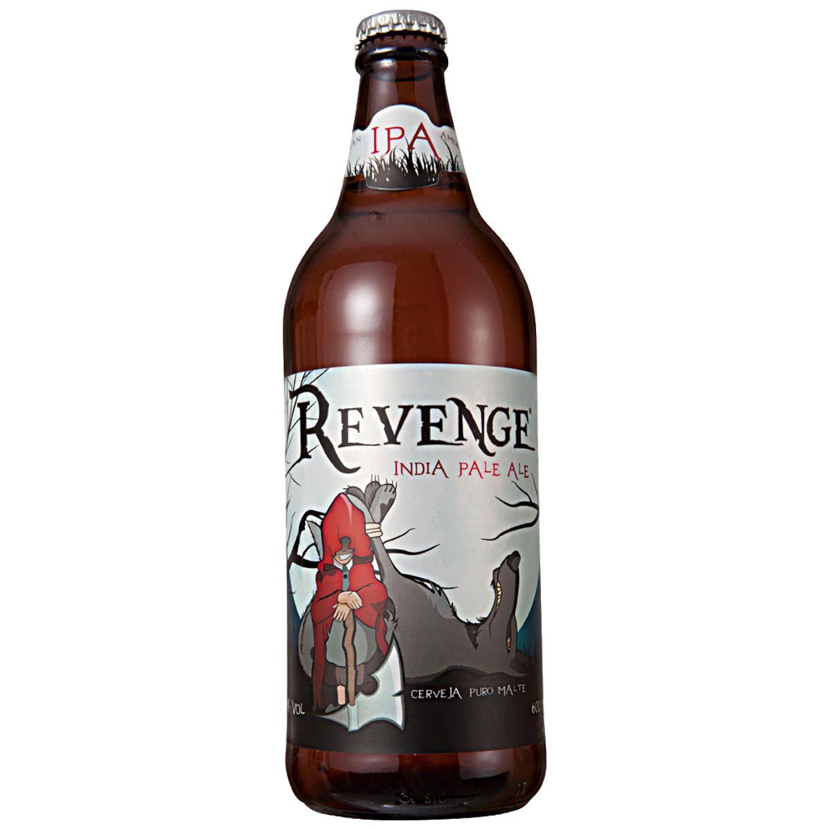 Revenge (Estilo: IPA / ABV: 7,5% / Cervejaria: Quinta do Malte / País: Brasil)